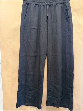 HALARA Women' s Black Casual Drawstring Pants
